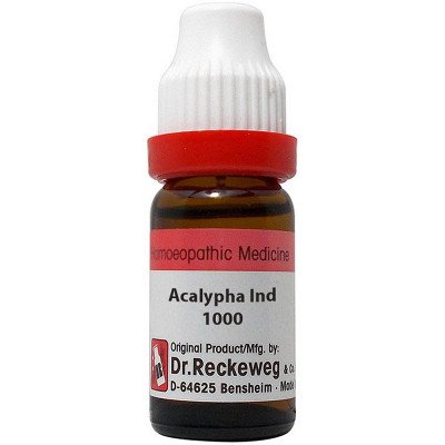 Dr. Reckeweg Acalypha Indica 1M  (11ml)