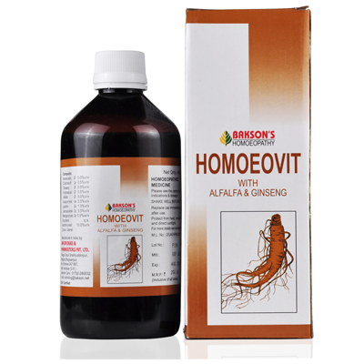 Bakson Homoeovit Syrup (115ml)