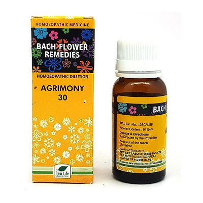 New Life Bach Flower Agrimony 30 (100ML)