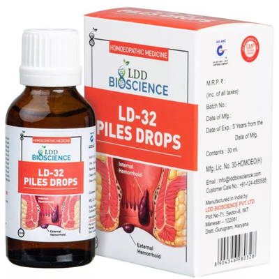 LDD Bioscience LD 32 Piles Drops (30ml)