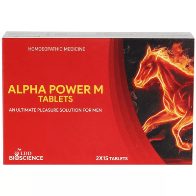LDD Bioscience Alpha Power M Tablet (15tab, Pack of 2)