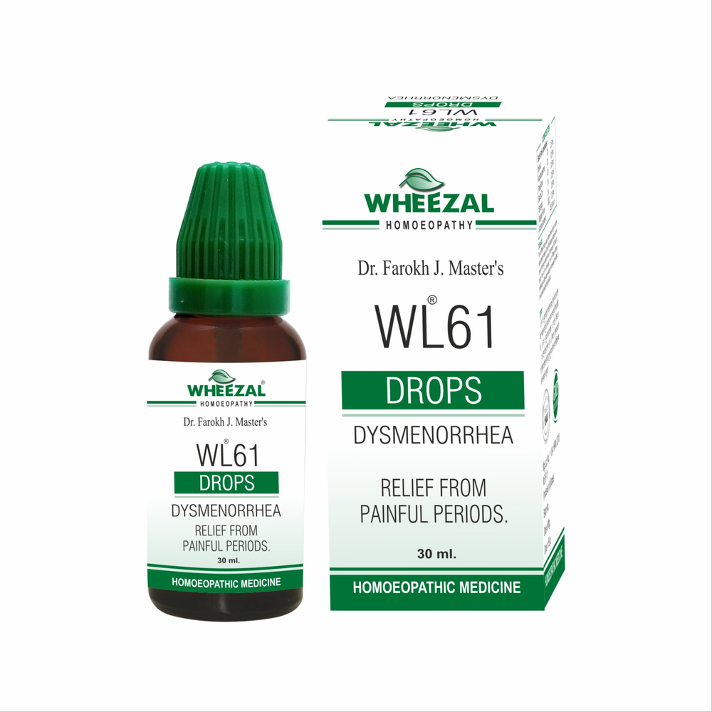 WHEEZAL WL-61 Drops DYSMENORRHEA
