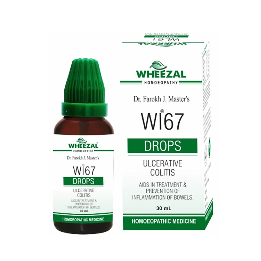 Wheezal WL-67 Drops Ulcerative Colitis