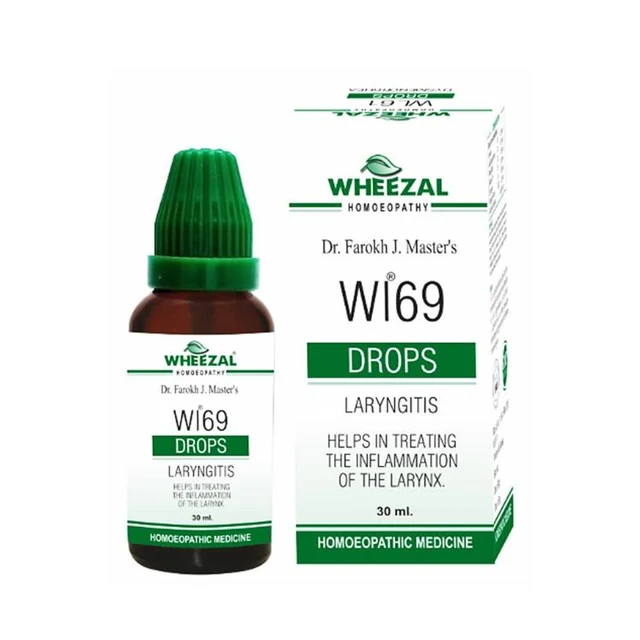 Wheezal WL-69 Drops Laryngitis