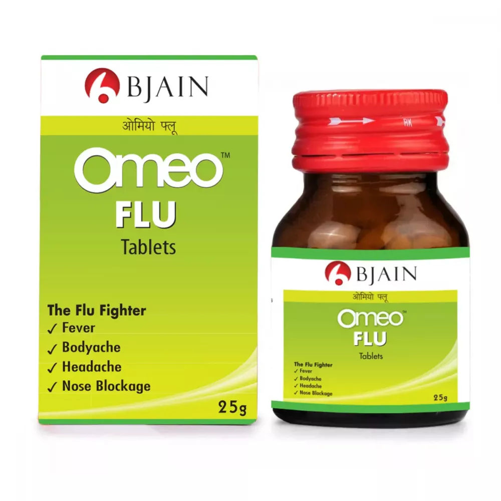 BJain Omeo Flu Tablets (25g)