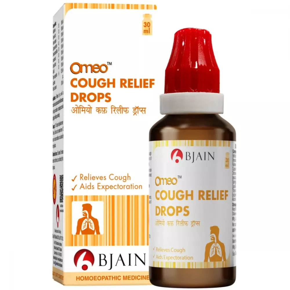 BJain Omeo Cough Relief Drops (30ml)