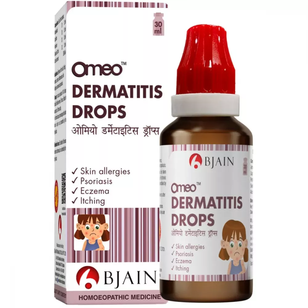 BJain Omeo Dermatitis Drops (30ml)
