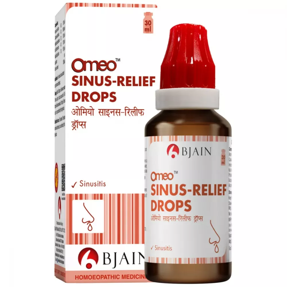 BJain Omeo Sinus-Relief Drops (30ml)